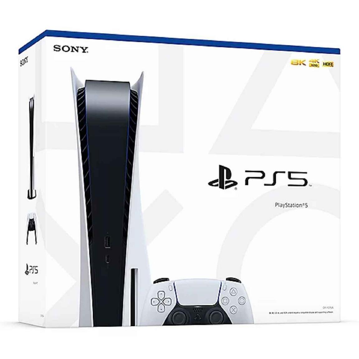 Sony PlayStation 5 Digital Edition Game Console in White