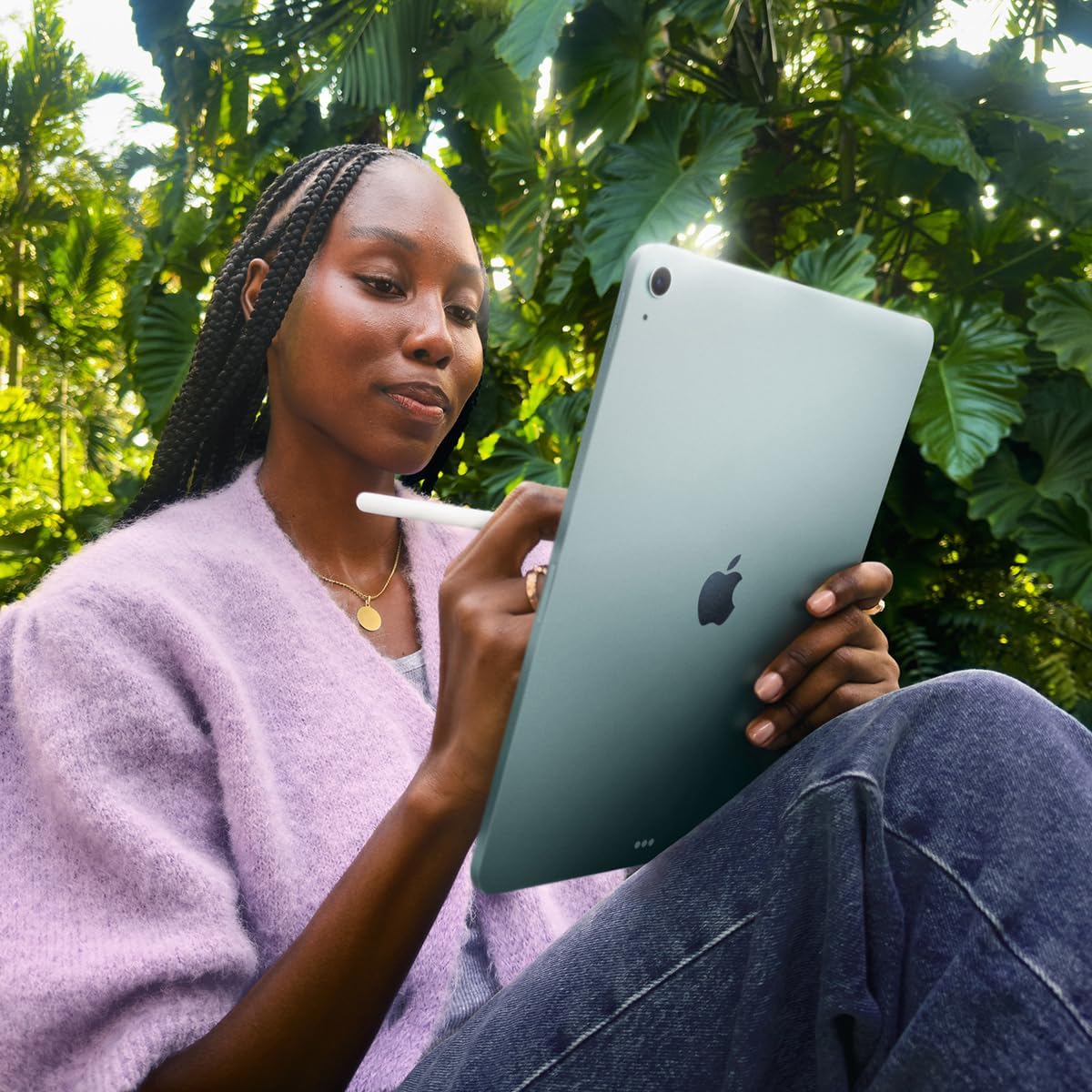 Apple iPad Air 11-inch (M4): Liquid Retina Display, 128GB, 12MP Front/Back Camera, Wi-Fi 7 with Apple N1, Touch ID, All-Day Battery Life